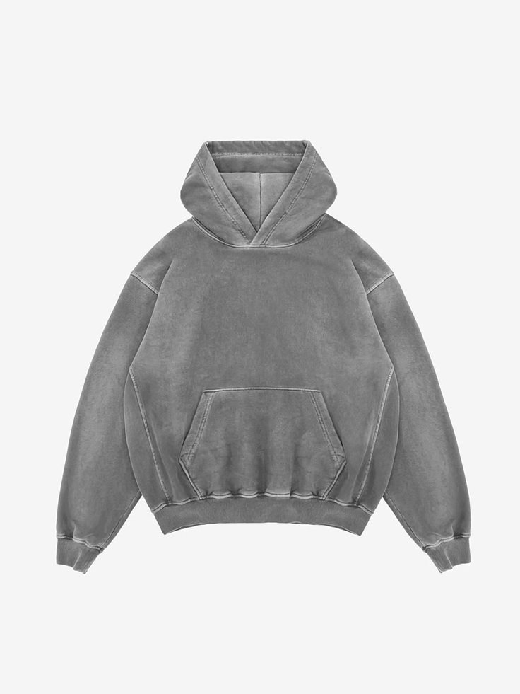 GARMEY DYE HEAVY WASHED HOODIE 280 G